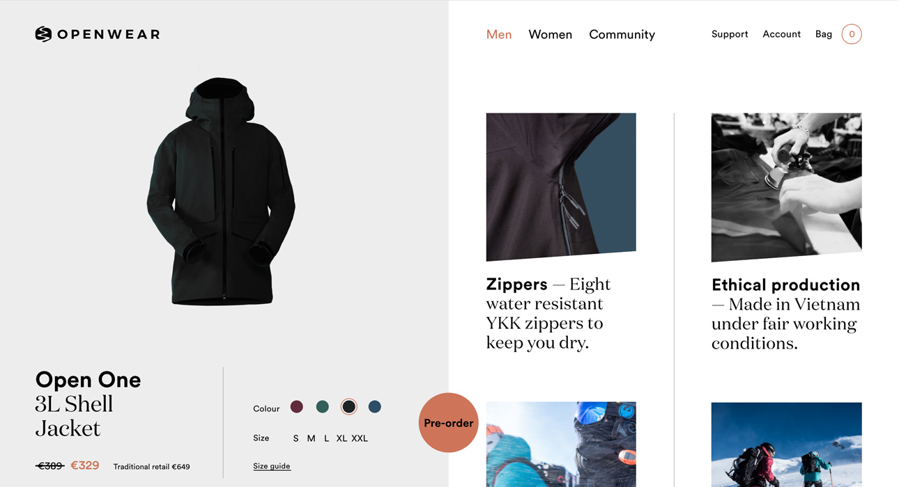 Open Wear