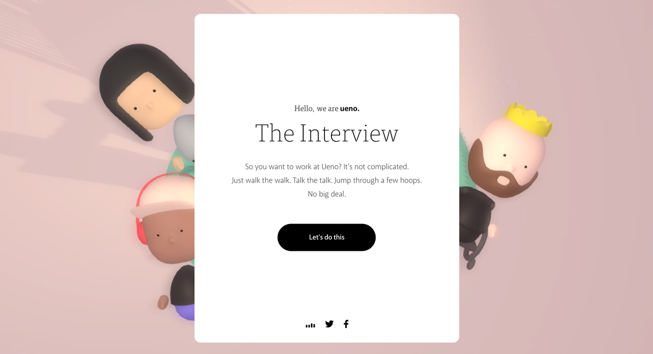 Ueno 3D Interview