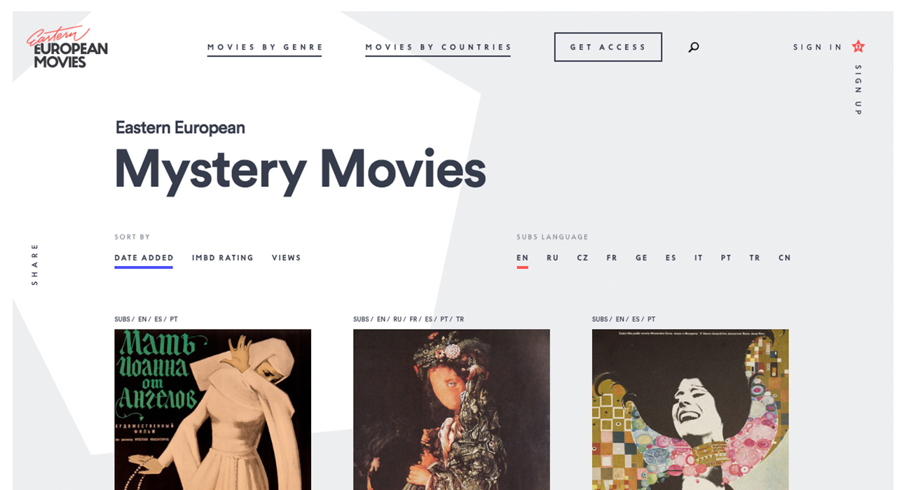Eastern European Movies