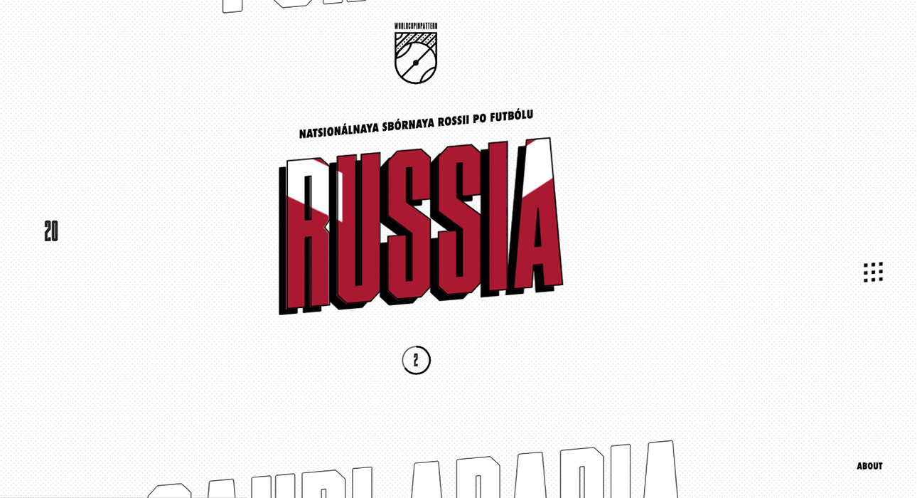 World cup in pattern