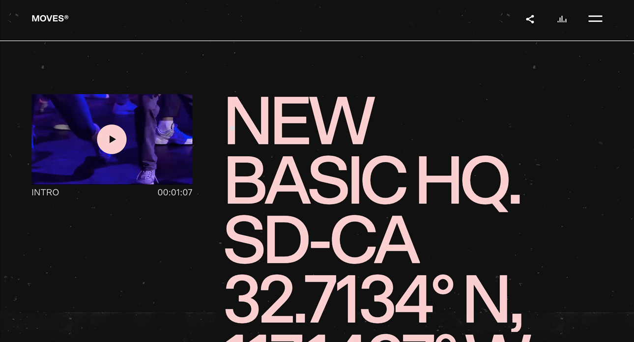 BASIC® — MOVES.