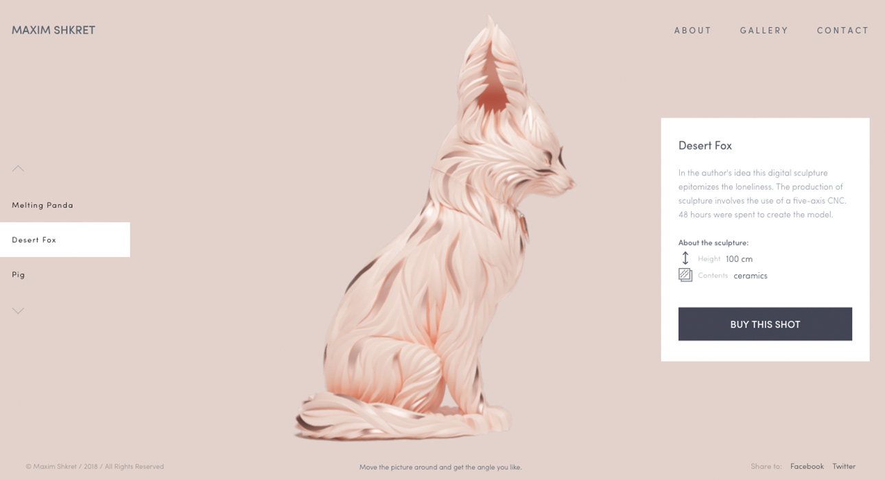 Max Shkret artist portfolio