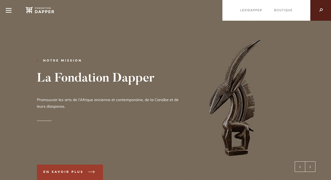 404 error page deisgn example #425: Dapper Fundation