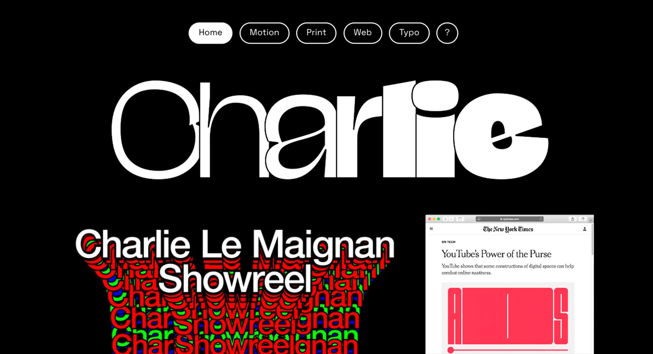 Charlie Le Maignan - Portfolio