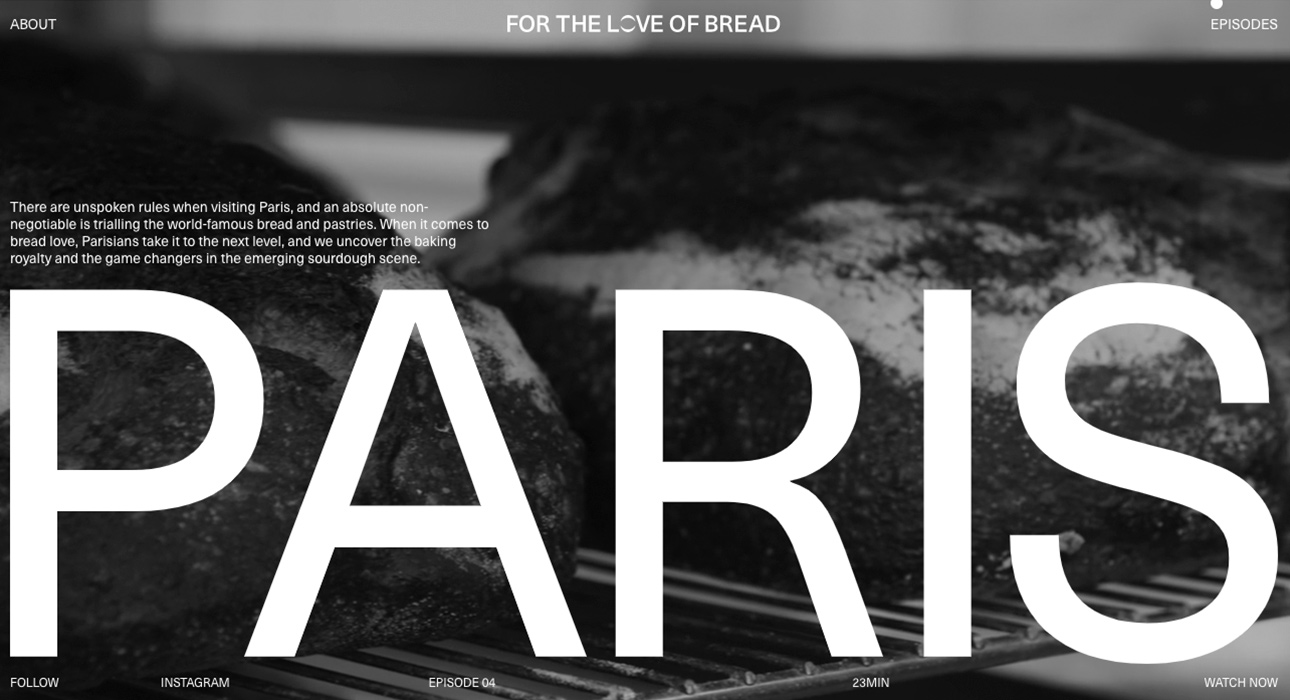 For the Love of Bread