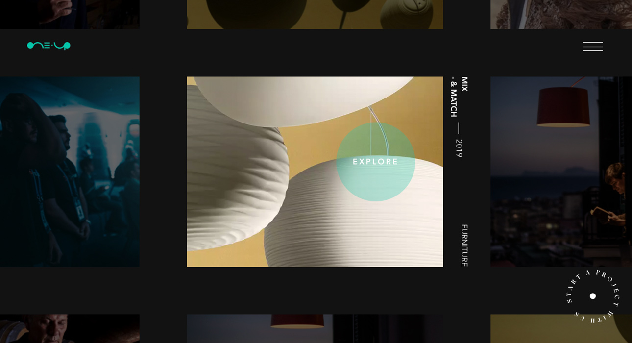 one up studio corporate site