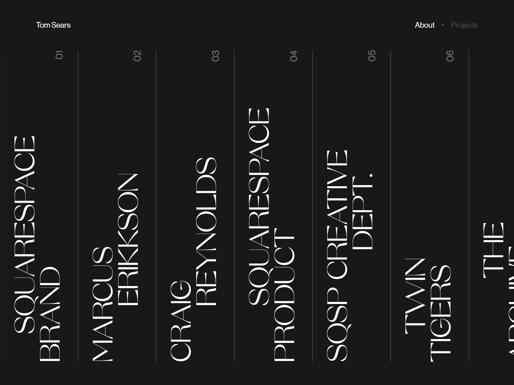 Tom Sears Personal Portfolio
