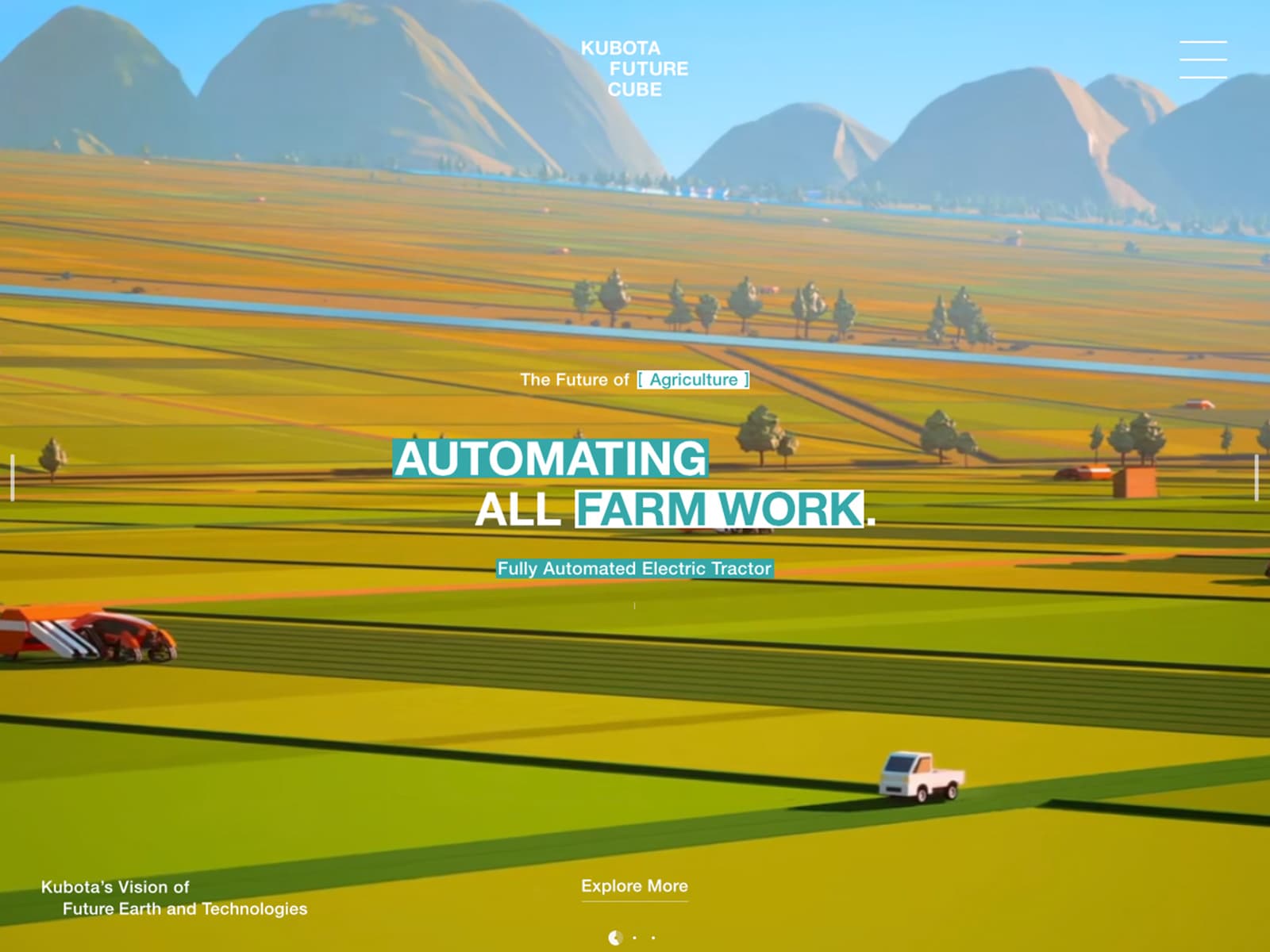 KUBOTA FUTURE CUBE