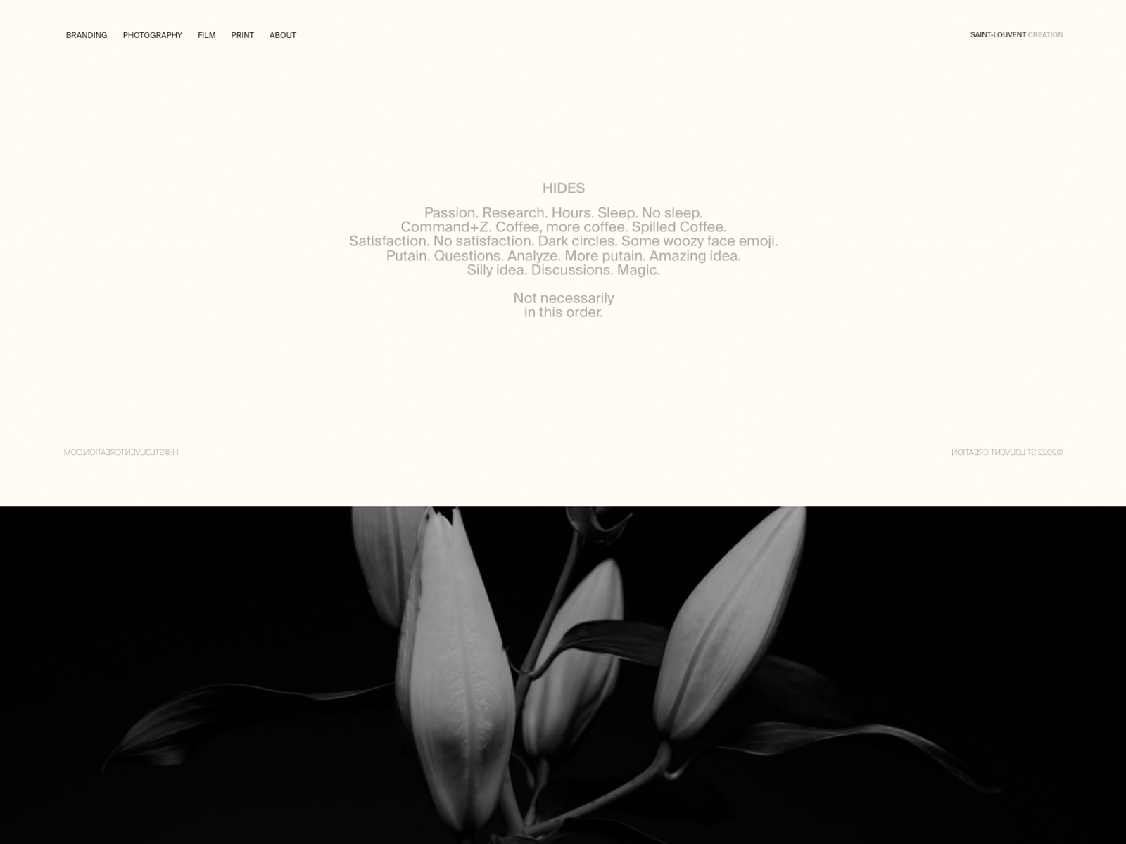 Saint Louvent Creation