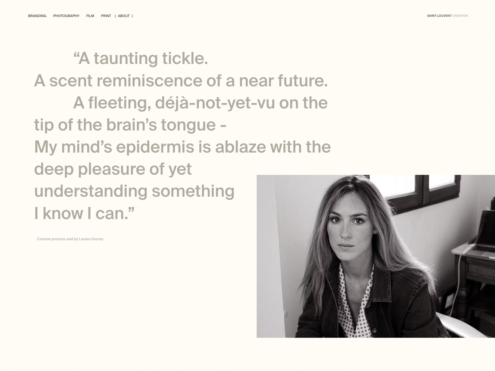 Saint Louvent Creation