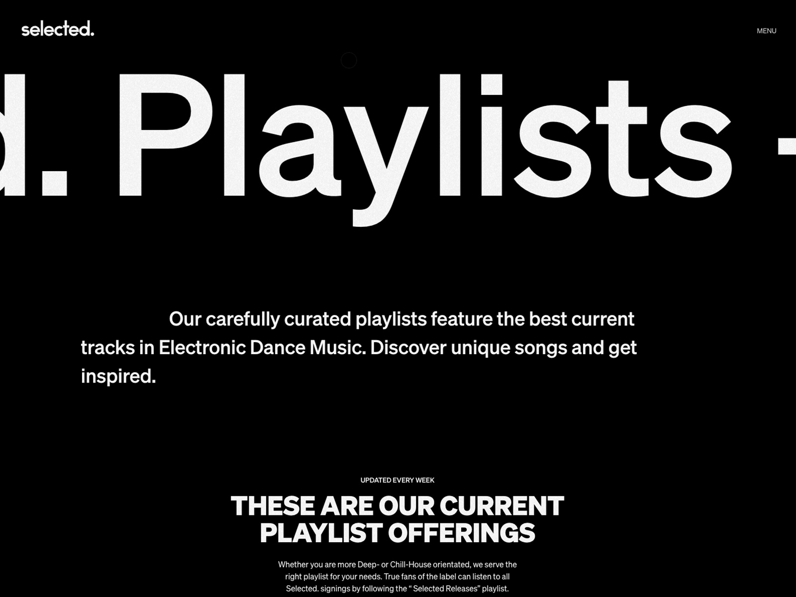 selected.