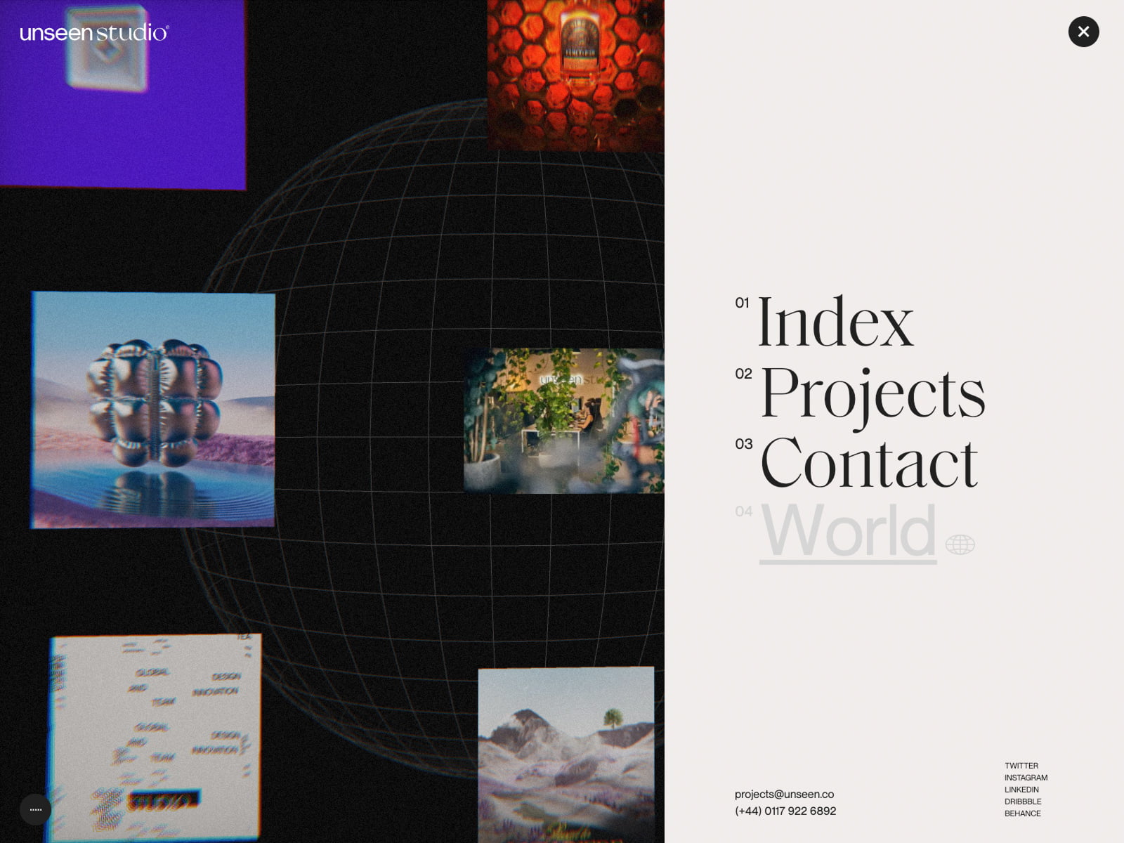 Unseen Studio - Awwwards SOTD