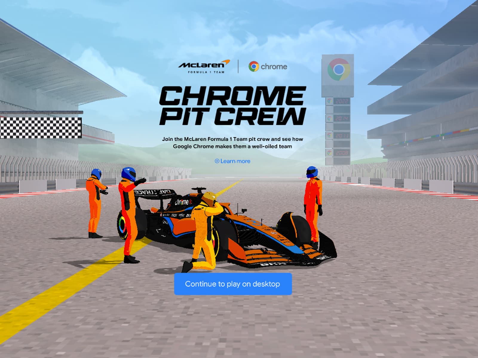 Chrome Pit Crew