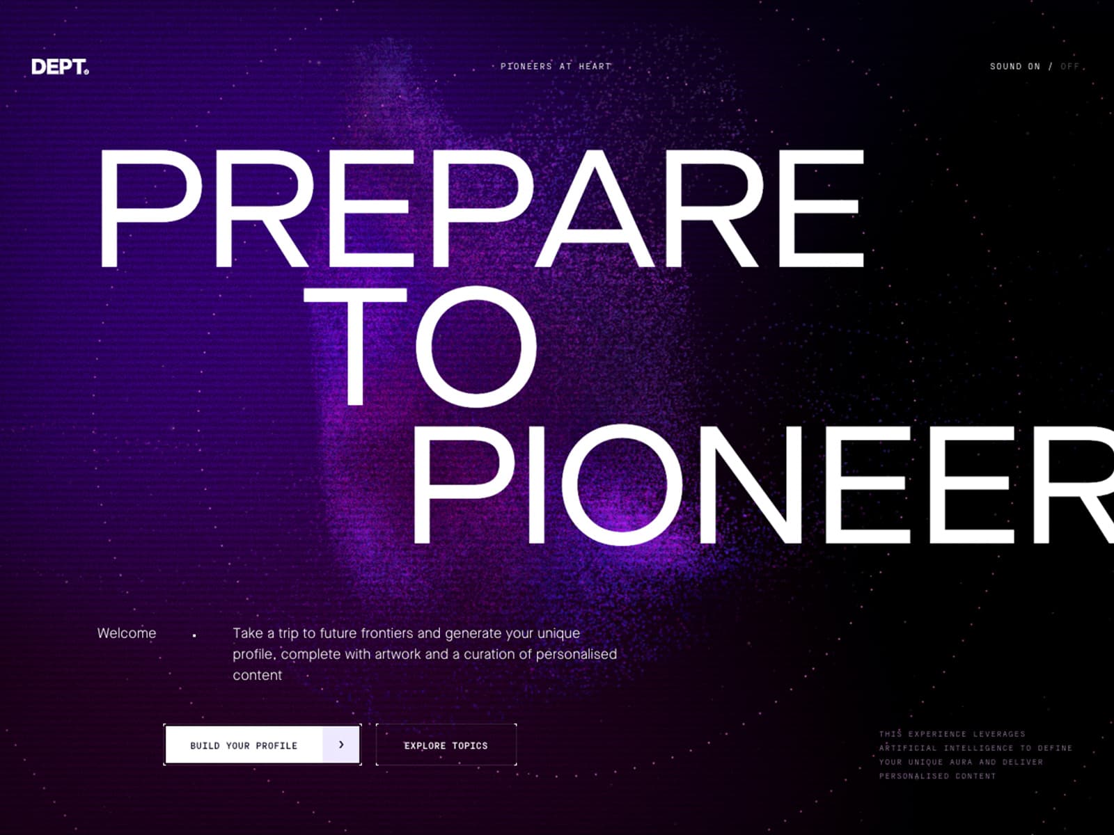 Prepare to Pioneer