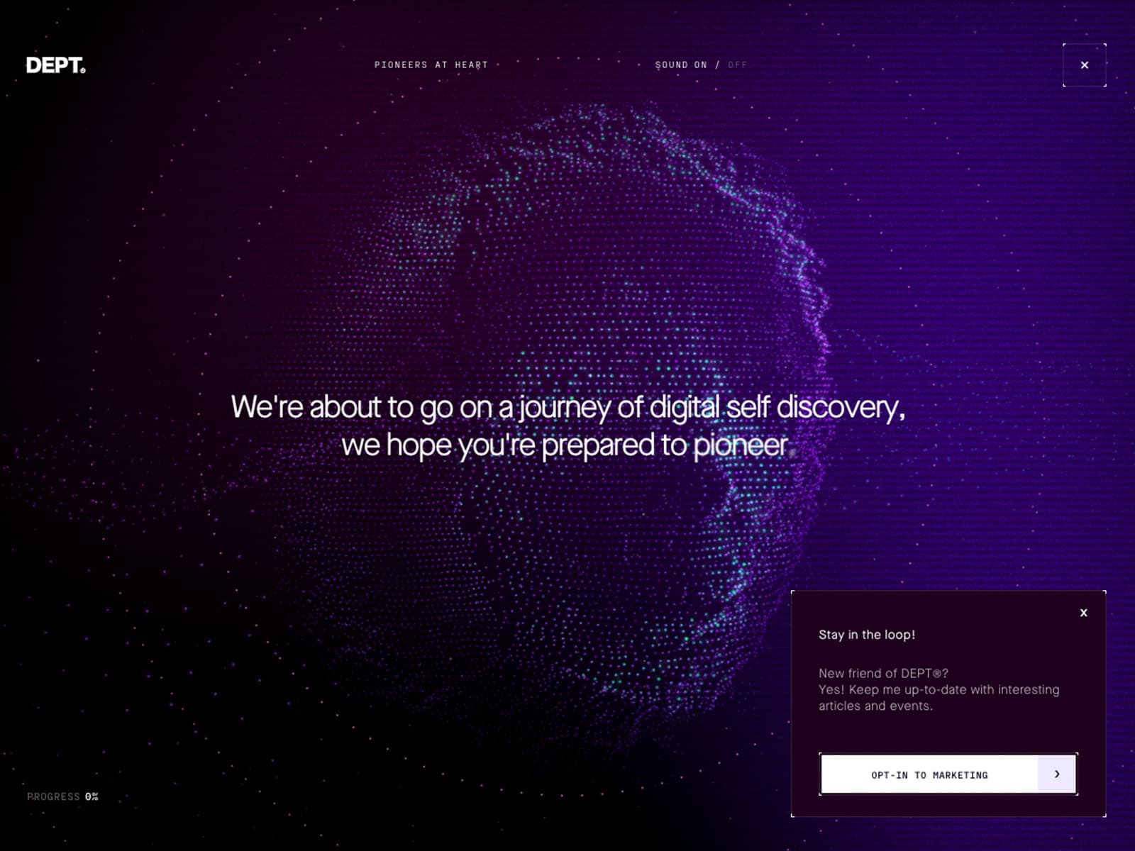 Prepare to Pioneer