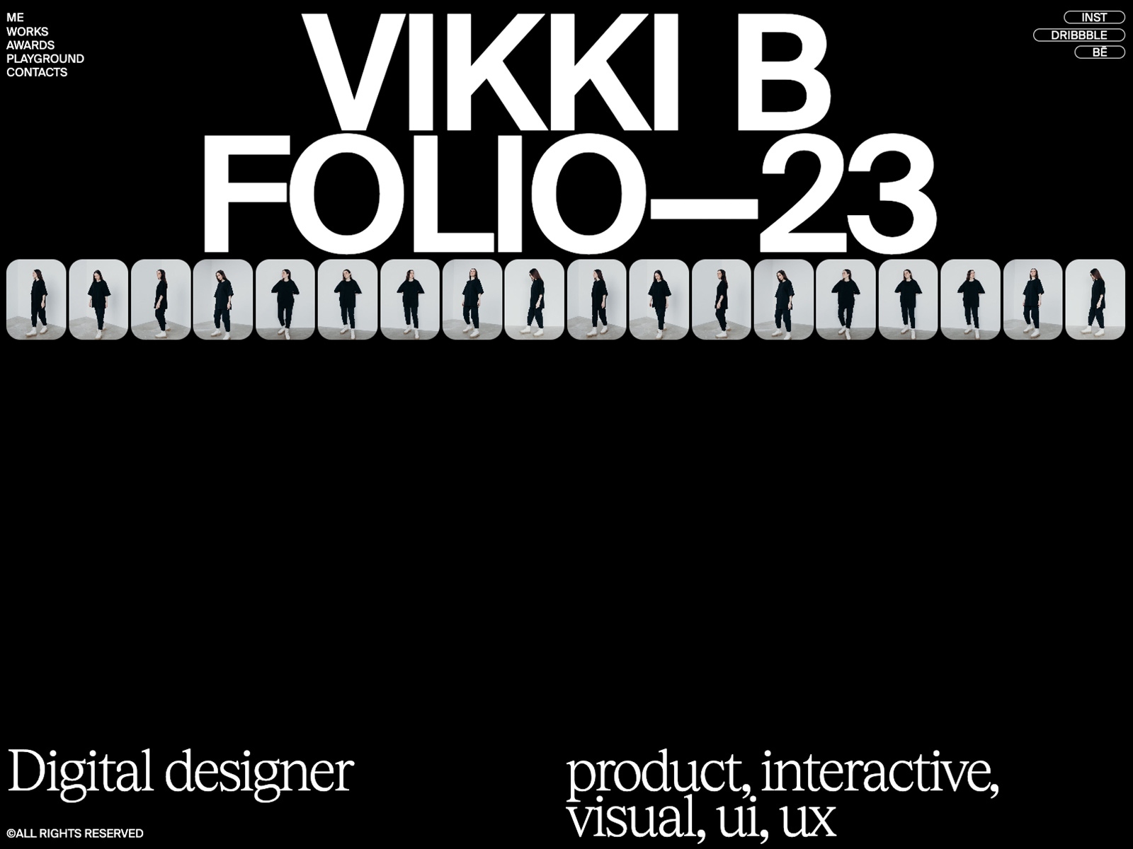 Vikki B Folio© - Awwwards SOTD