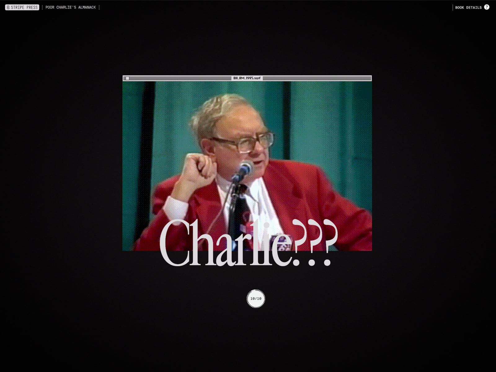 Poor Charlie's Announcement