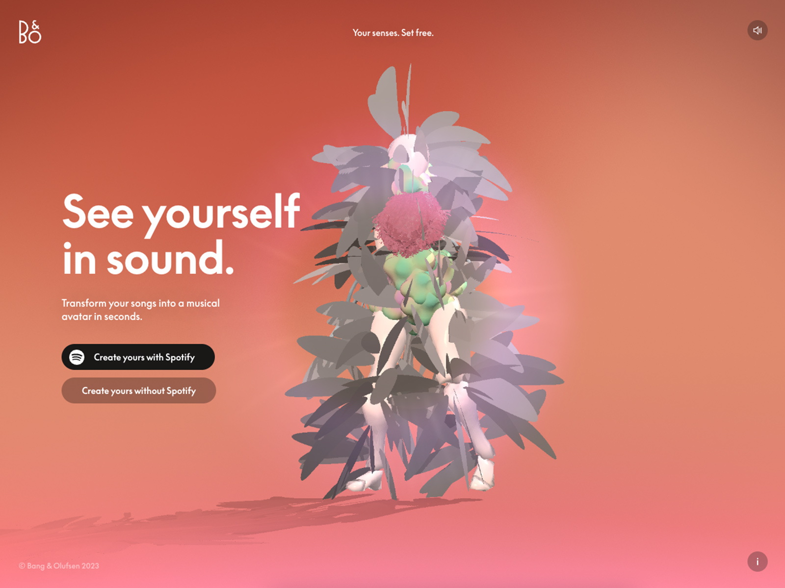 B&O — See yourself in sound