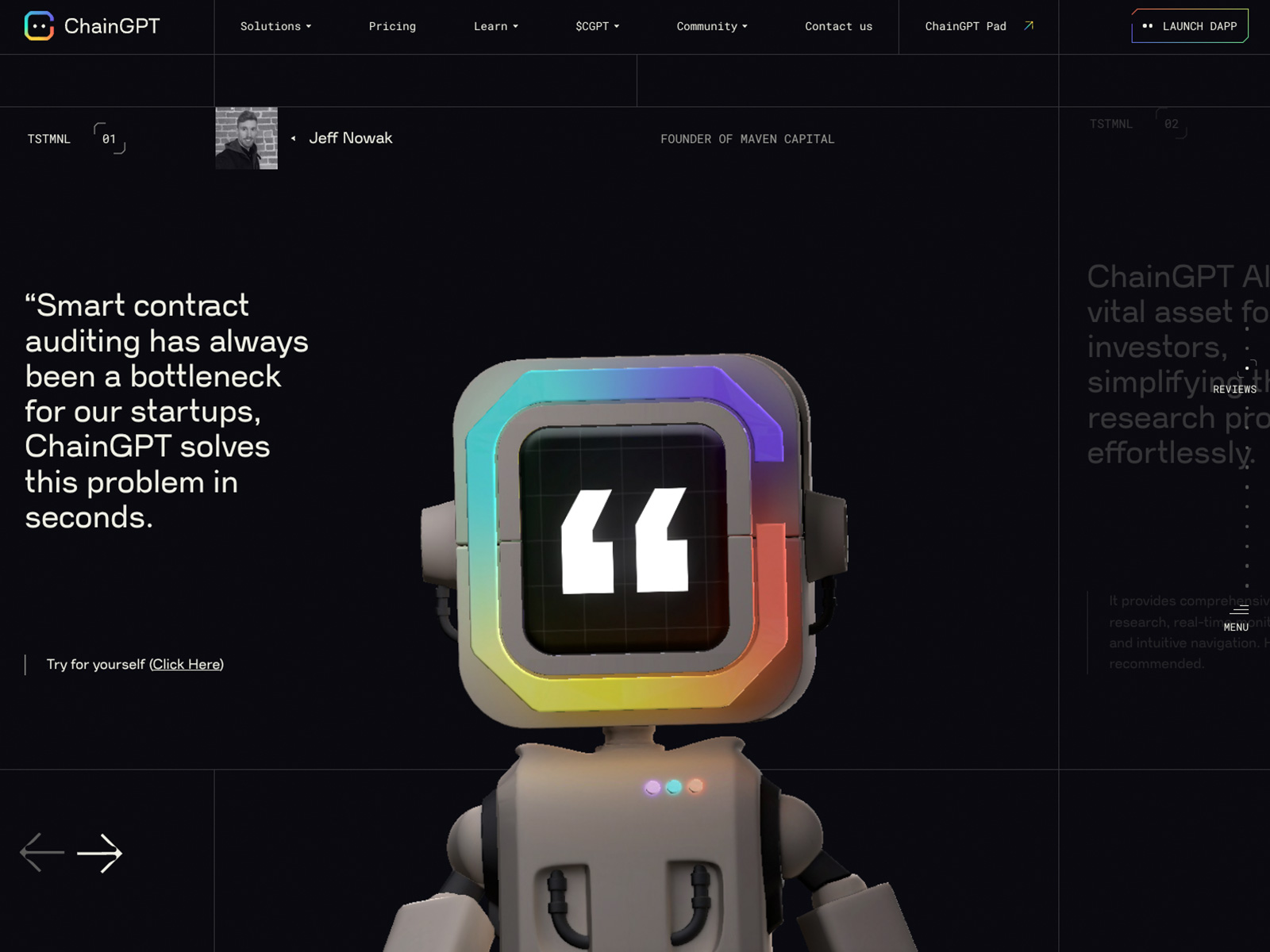 ChainGPT - Blockchain AI