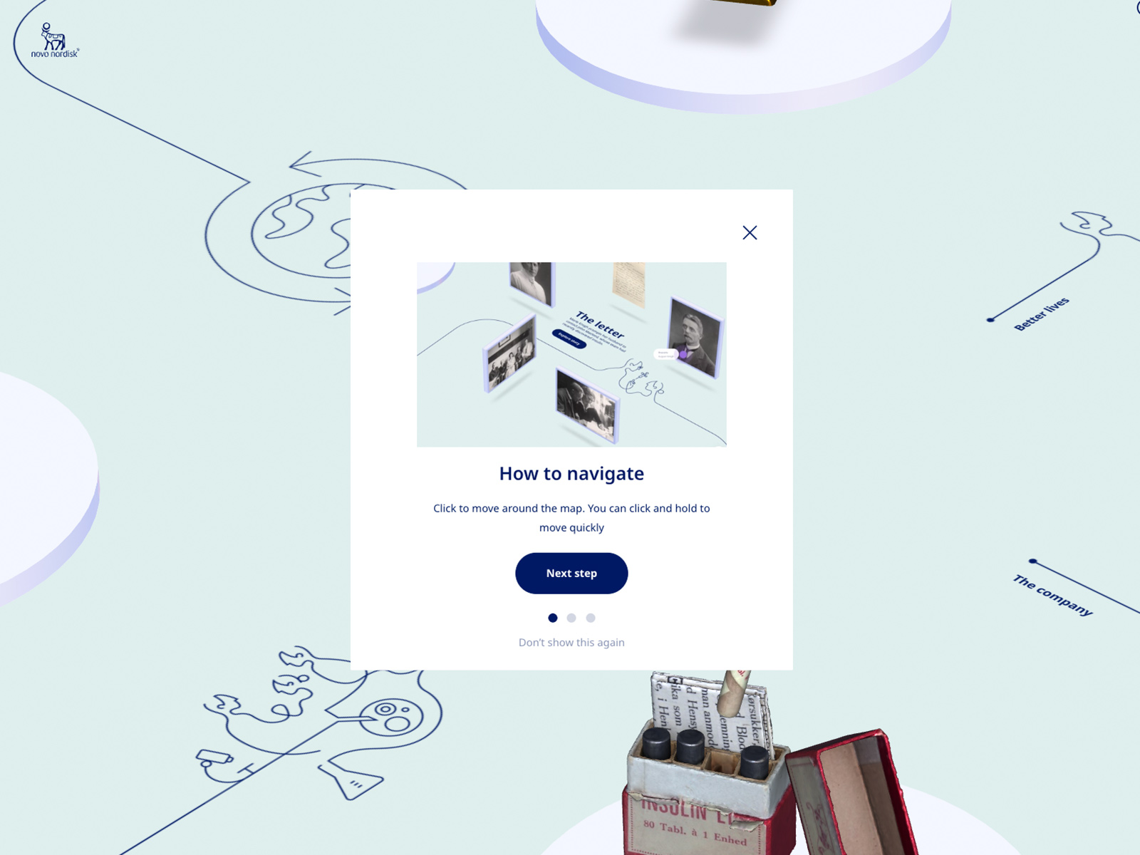 Novo Nordisk Heritage Website