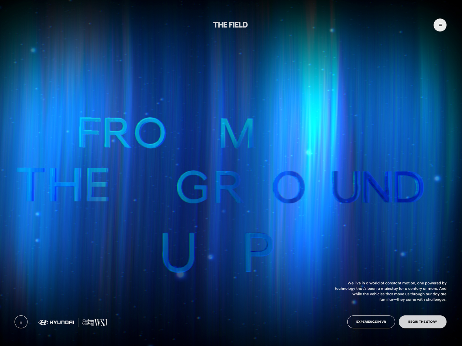 The Field From The Ground Up