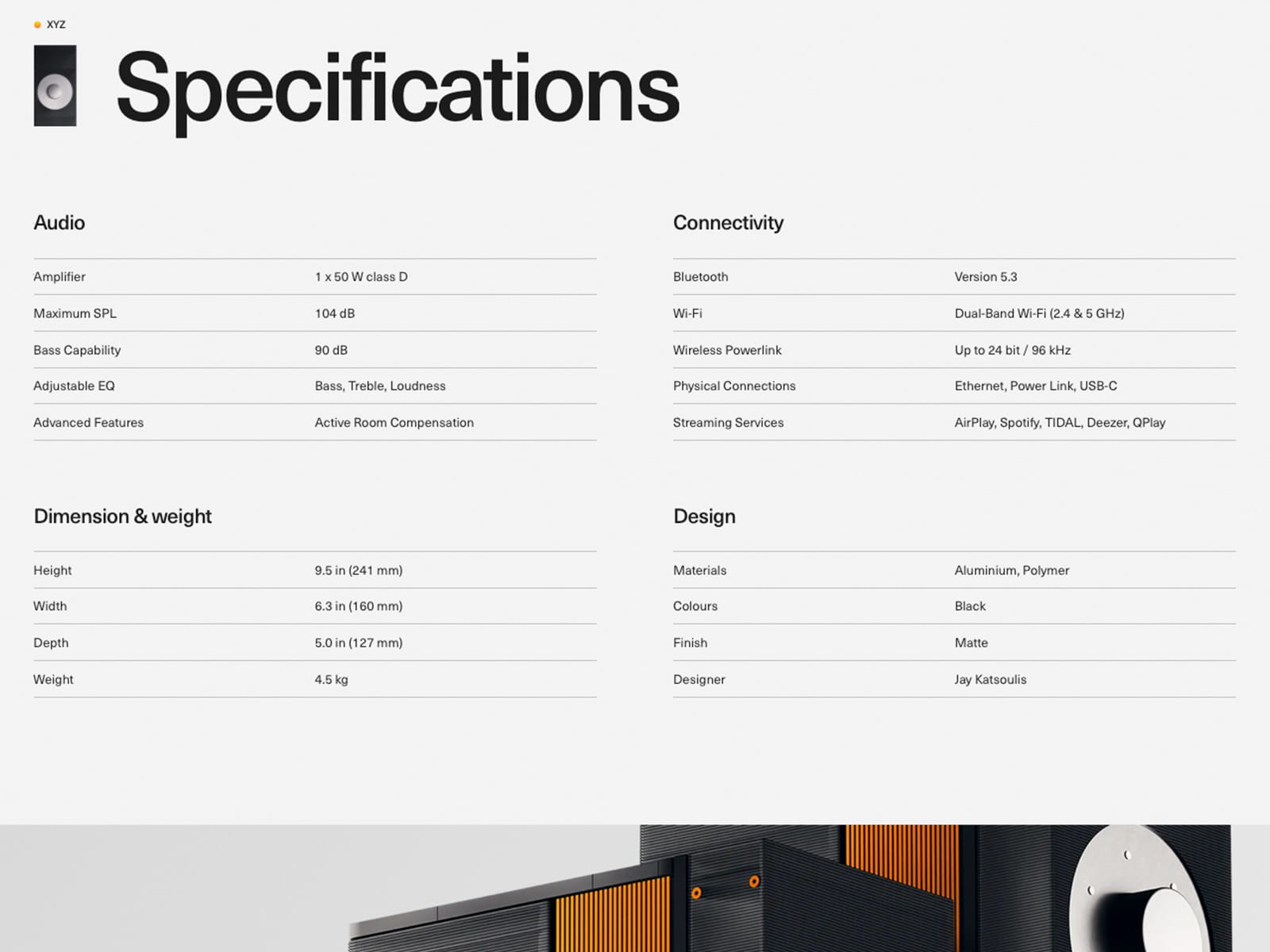 NOVA Speaker
