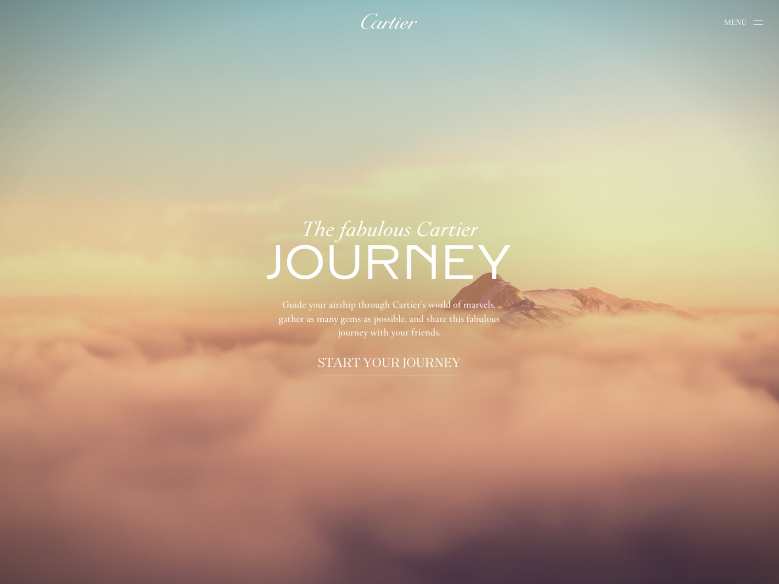 The Fabulous Cartier Journey Awwwards SOTD