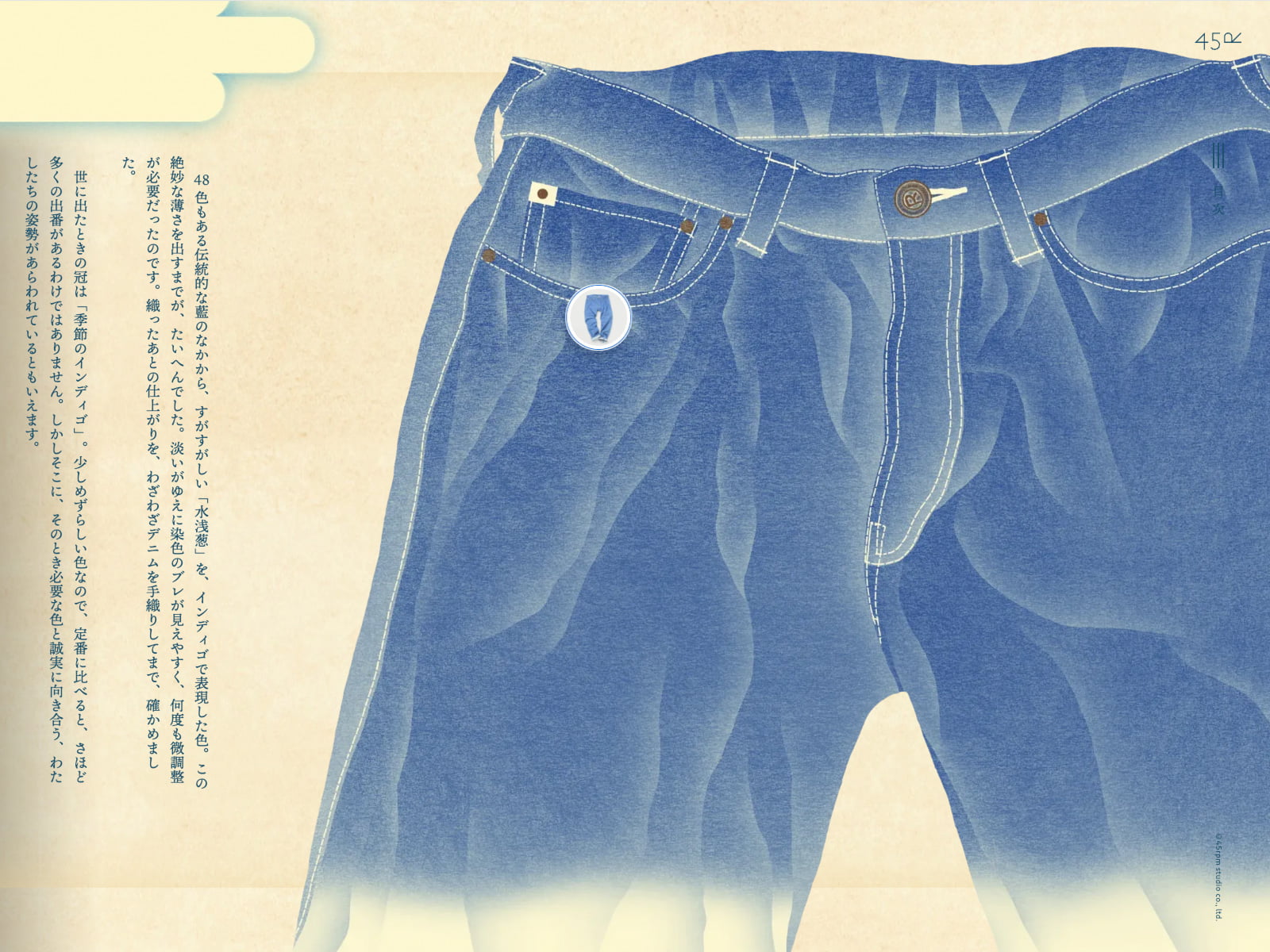 45R Indigo Story