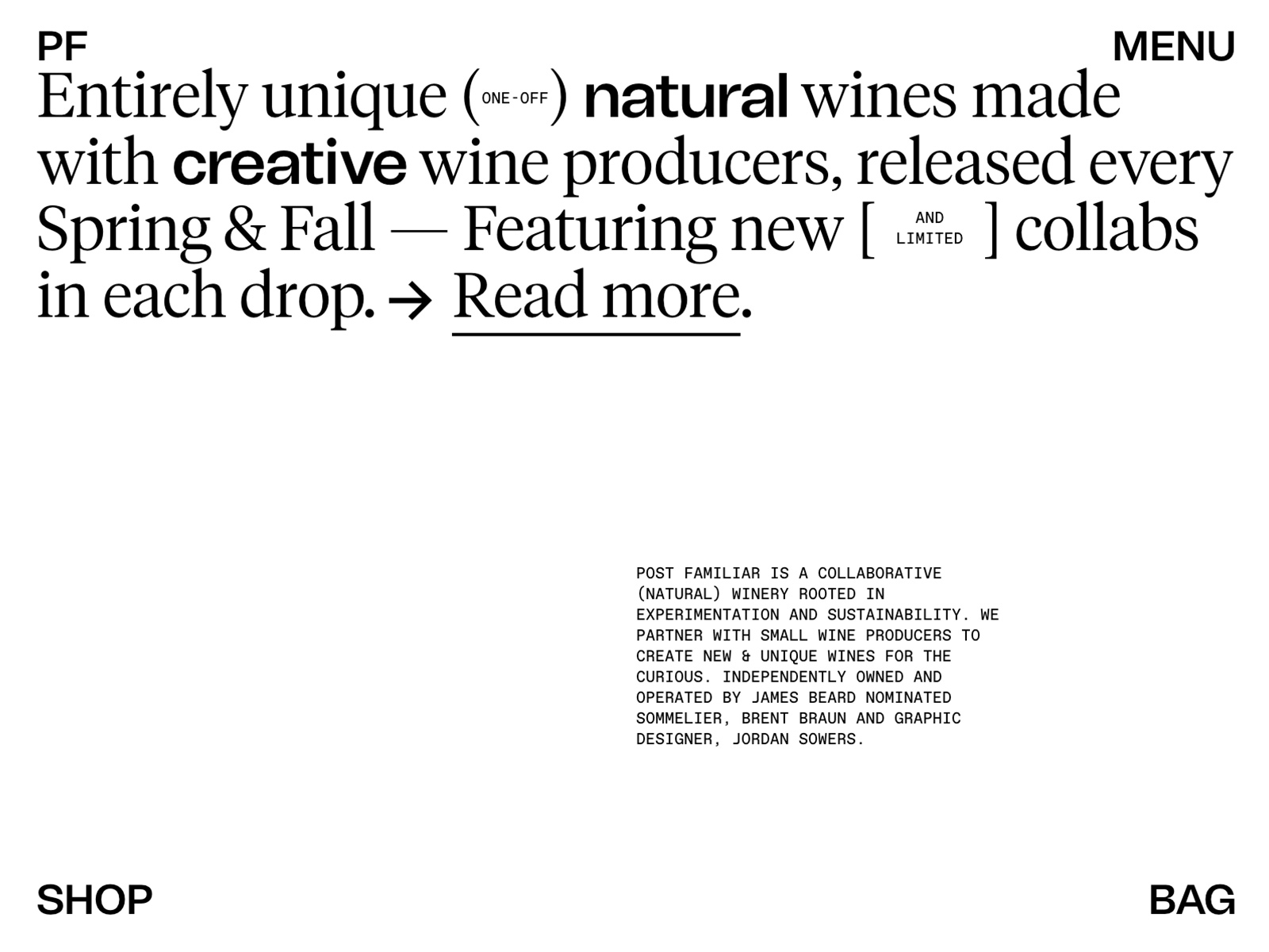 Post Familiar Wine