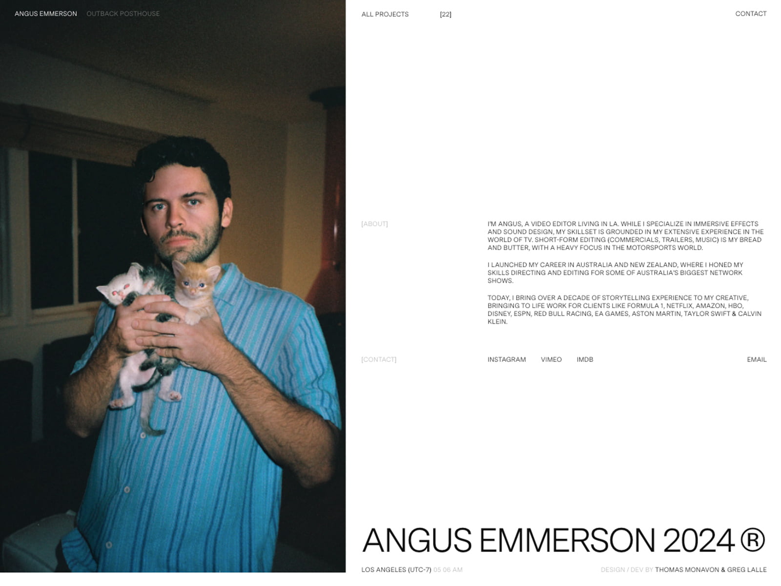 Angus Emmerson — Portfolio