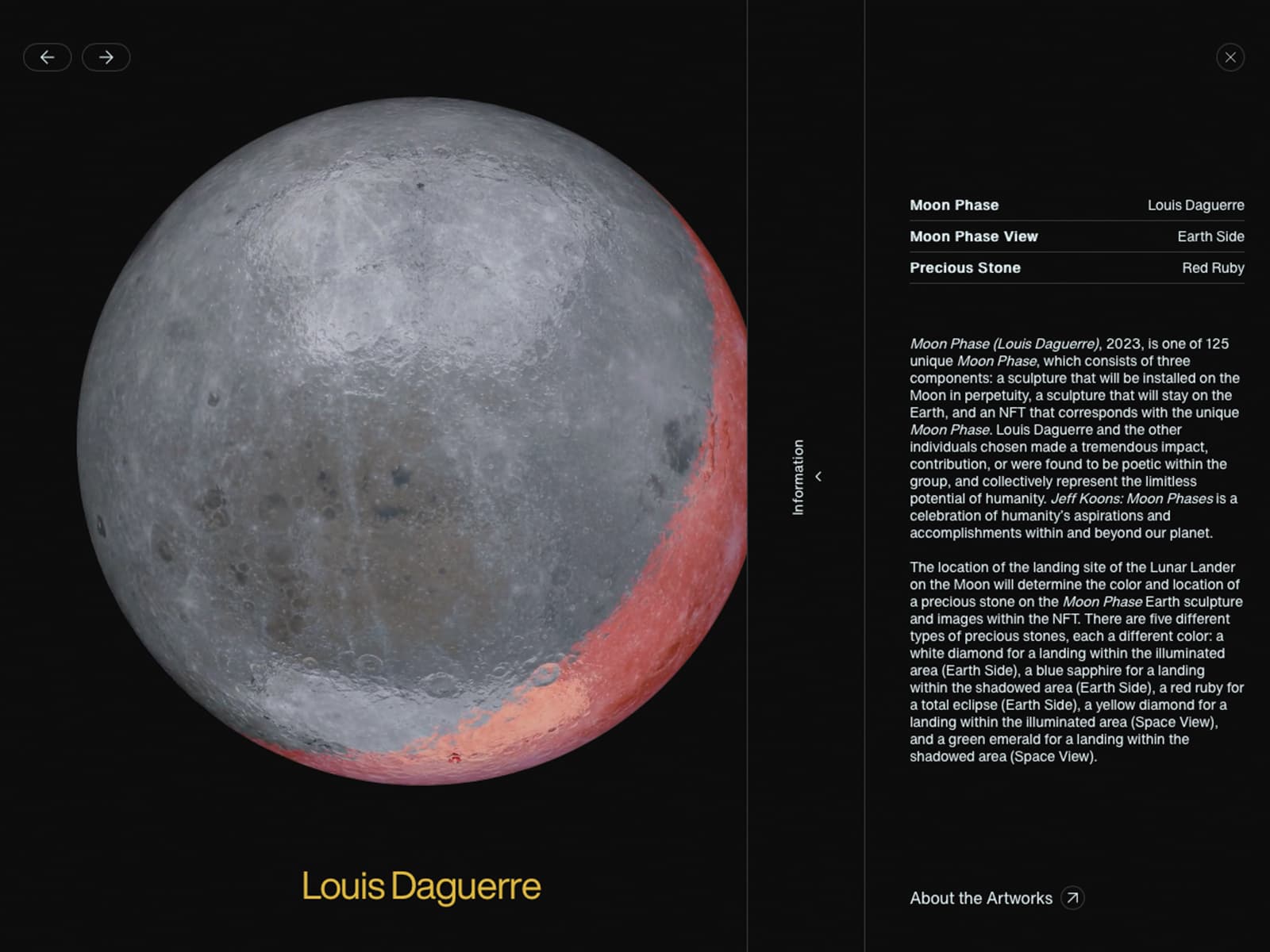 Jeff Koons Moon Phases