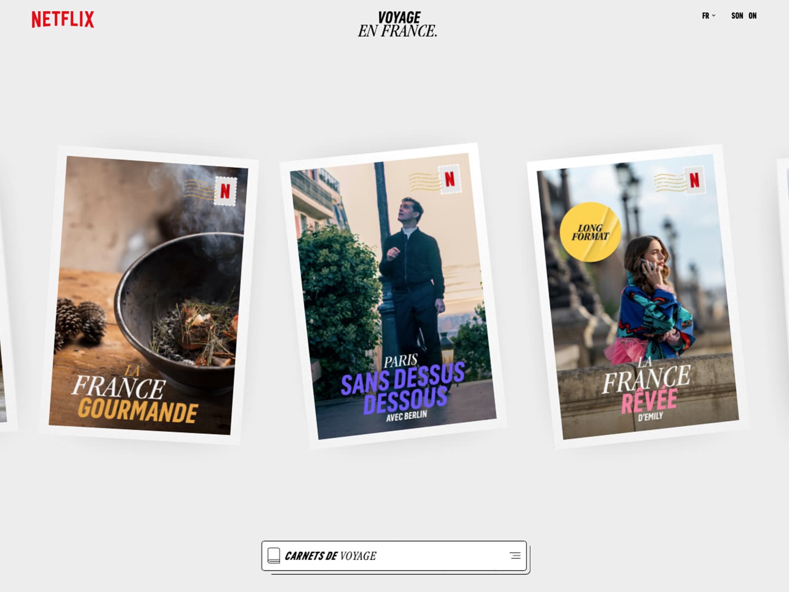 Netflix Voyage en France