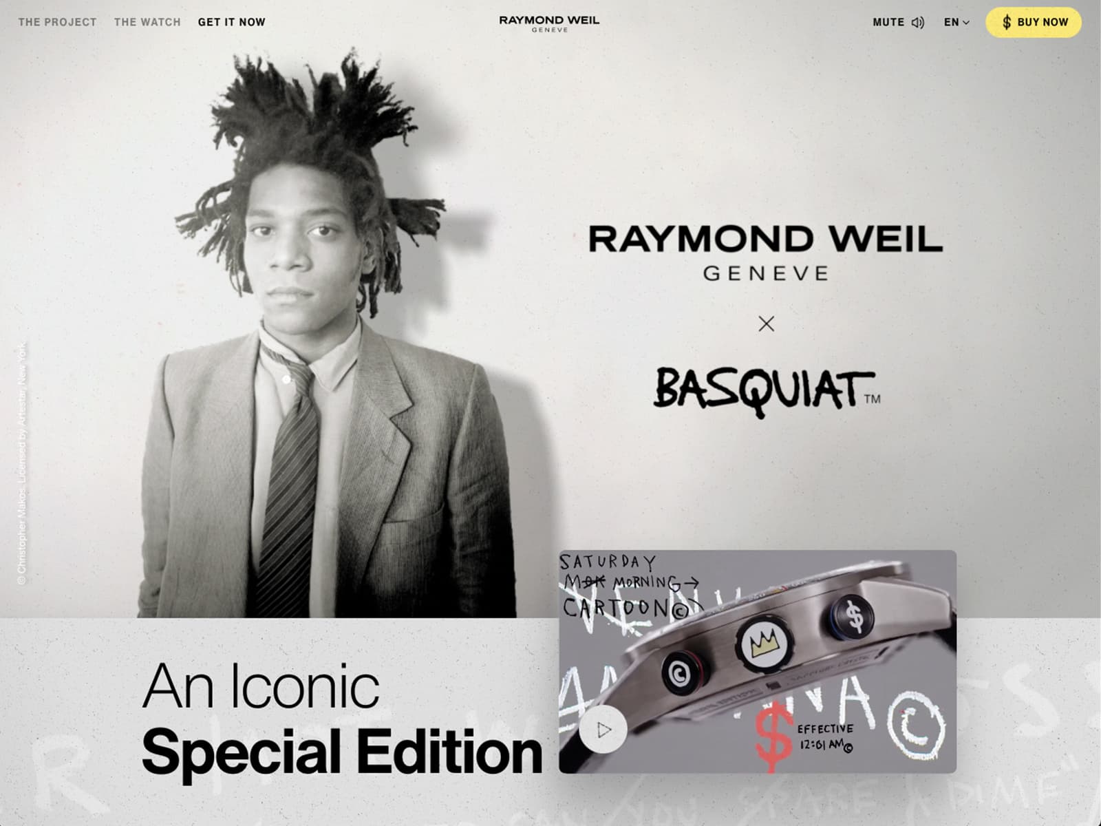 Raymond Weil × Basquiat