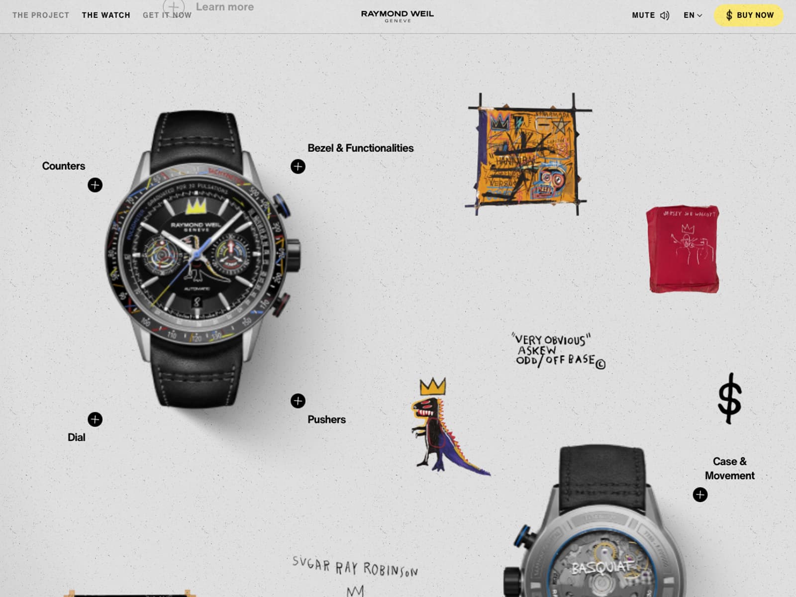 Raymond Weil × Basquiat