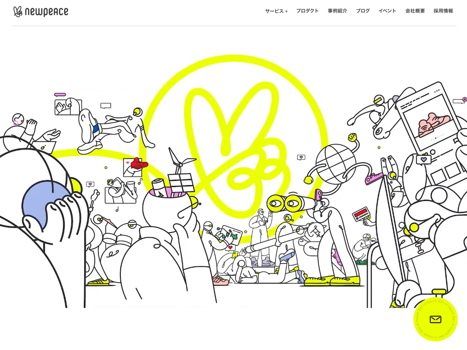 NEWPEACE Inc. Website