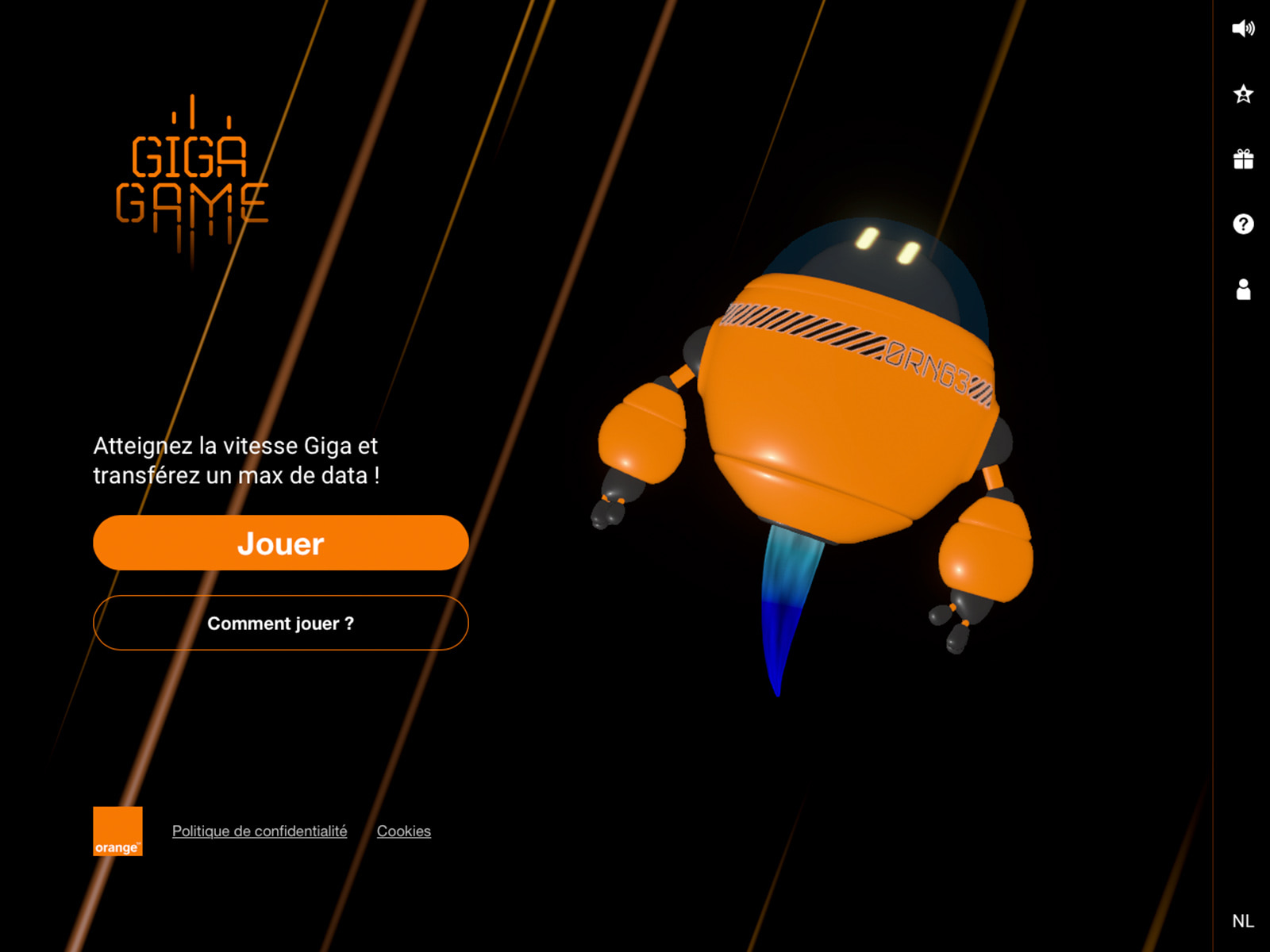 Orange Giga Game