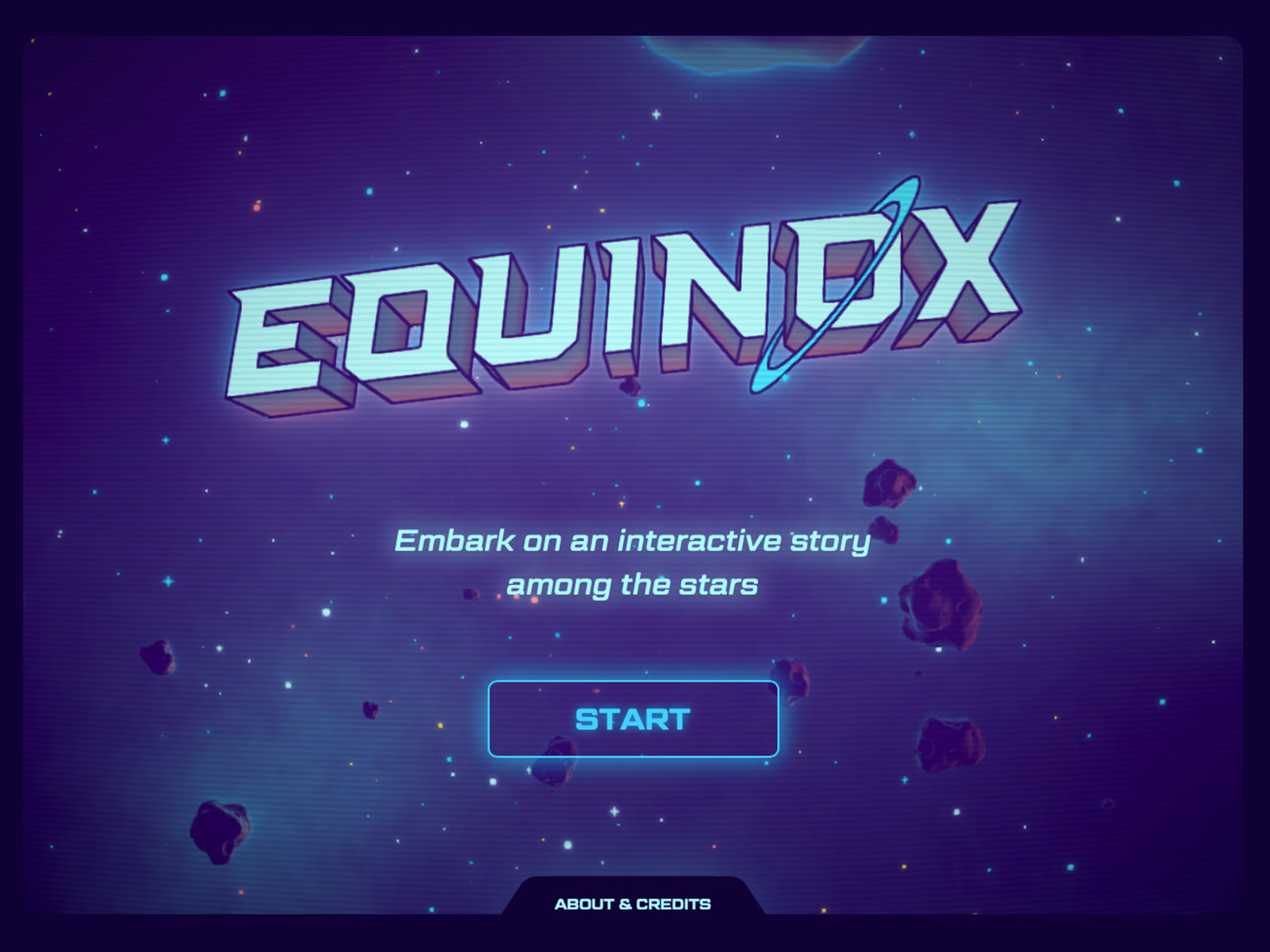 Equinox - A WebGL Space Adventure