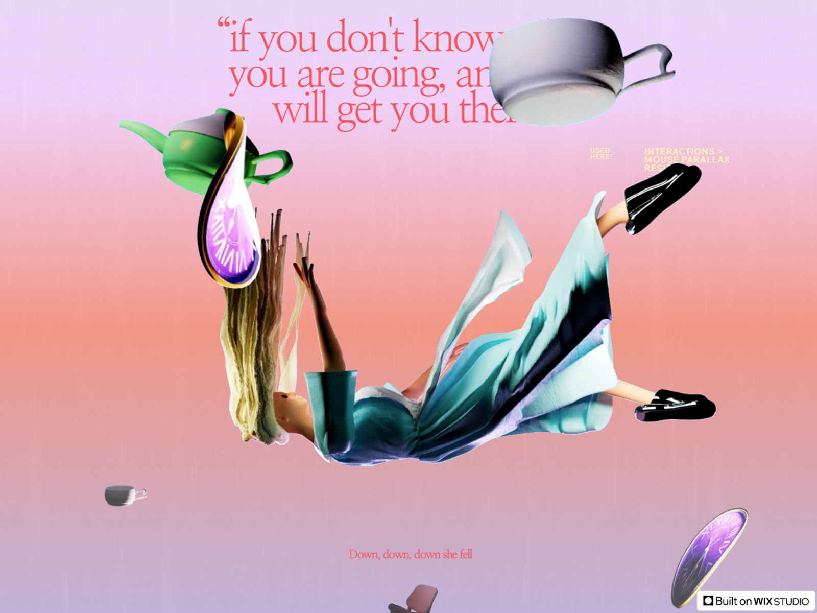 Mouse Parallax Wonderland