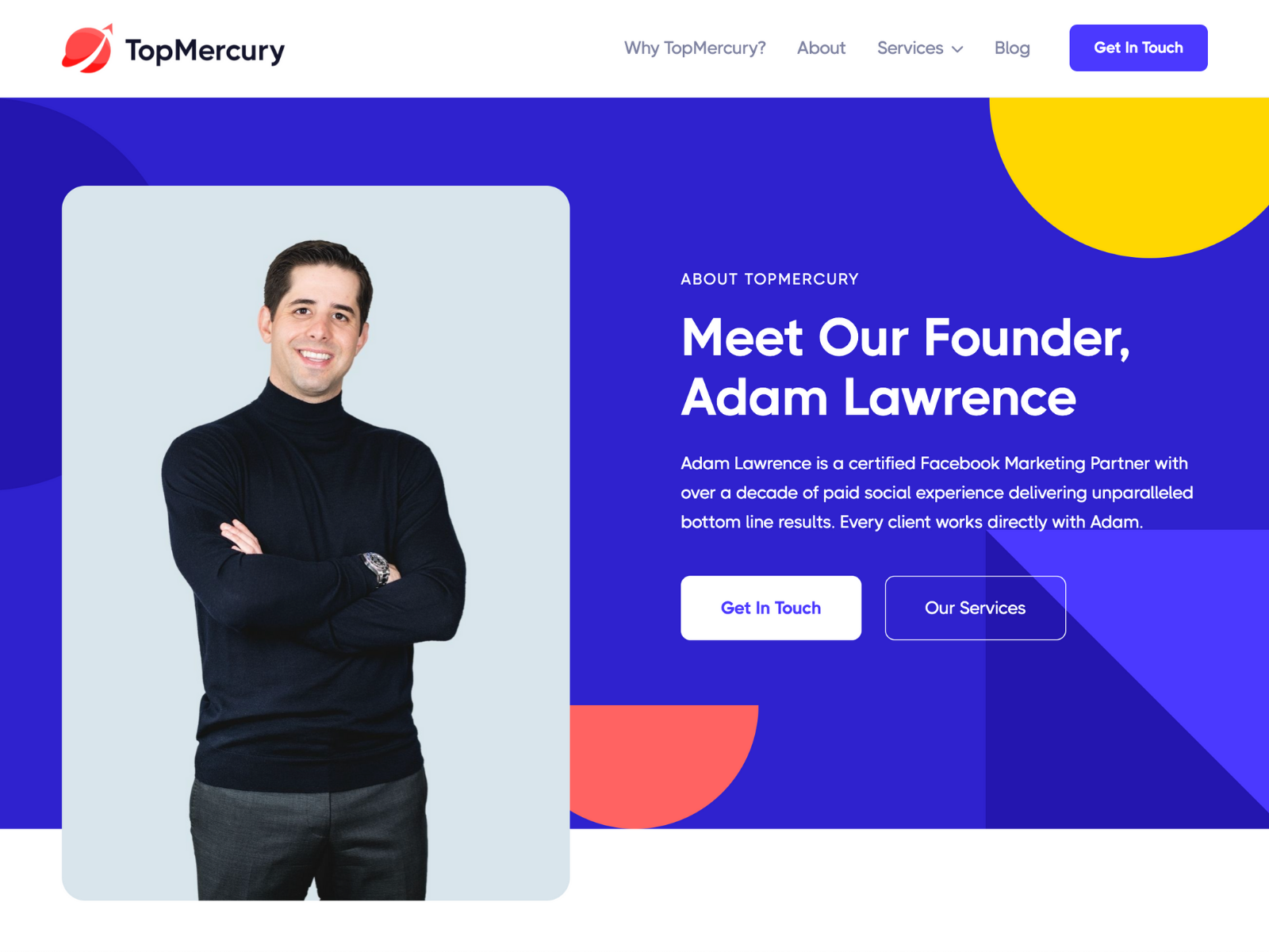 TopMercury About Us Page