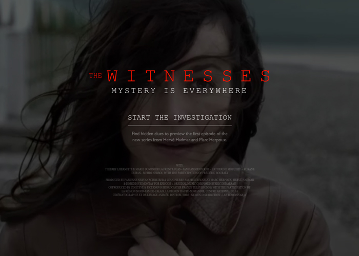 The Witnesses award-winning website design screenshot 1