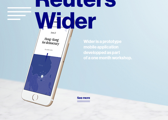 Sylvain Reucherand - Interactive Developer