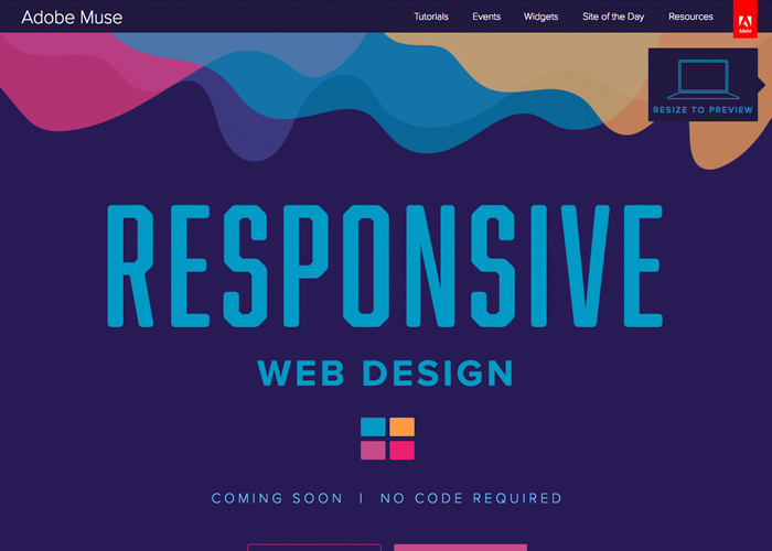 adobe muse responsive web design