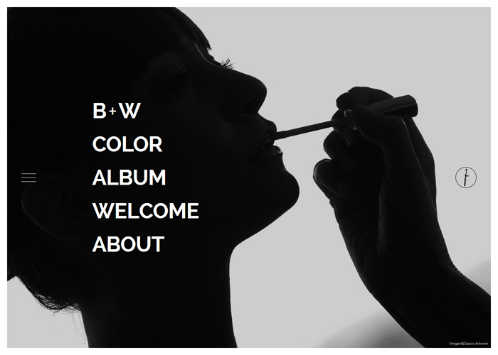 Foto Frigerio award-winning website design screenshot 1