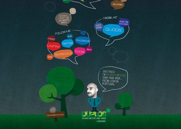 Duplos award-winning website design screenshot 1