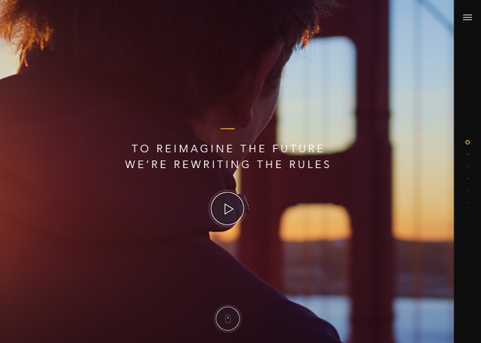 Atieva award-winning website design screenshot 1
