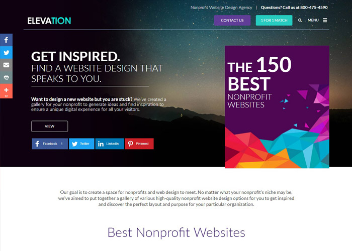 The 150 Best Nonprofit Websites - Awwwards Nominee