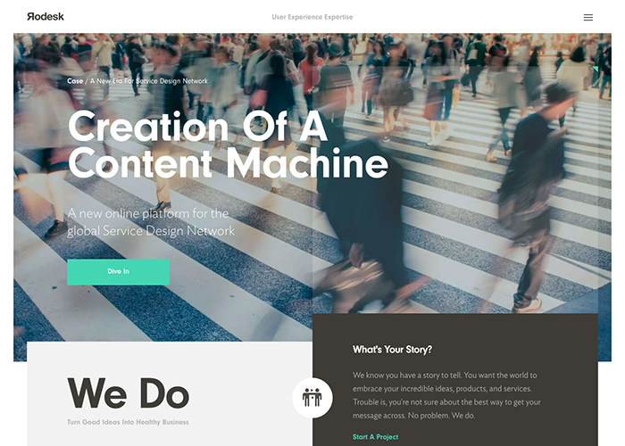 95 Inspiring Websites Of Web Design Agencies