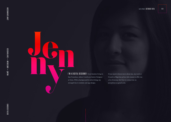 Jenny Johannesson – Portfolio