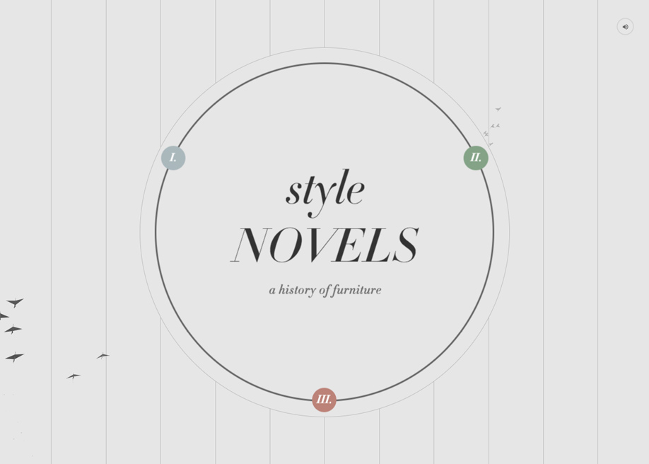 Creazioni Lifestyle award-winning website design screenshot 1