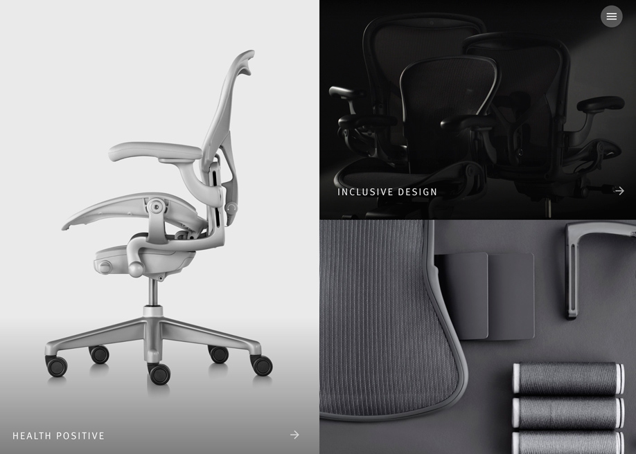 Herman Miller Aeron Remastered Awwwards Sotd